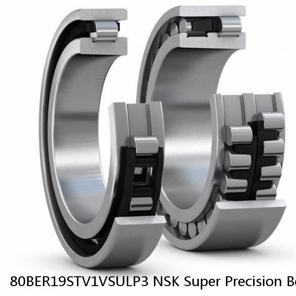 80BER19STV1VSULP3 NSK Super Precision Bearings