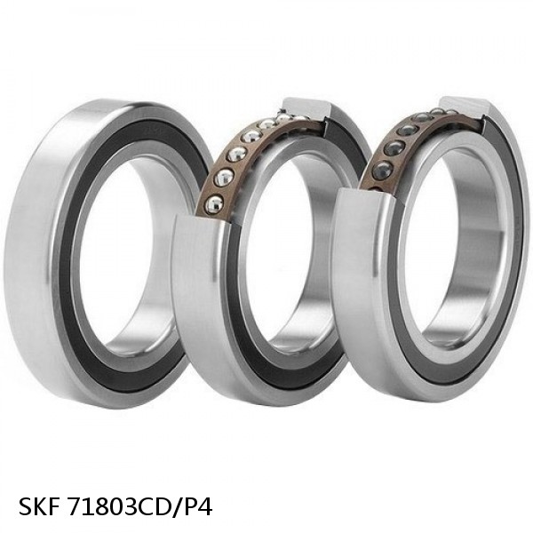 71803CD/P4 SKF Super Precision,Super Precision Bearings,Super Precision Angular Contact,71800 Series,15 Degree Contact Angle