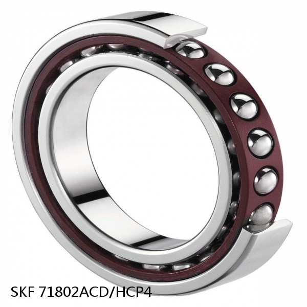 71802ACD/HCP4 SKF Super Precision,Super Precision Bearings,Super Precision Angular Contact,71800 Series,25 Degree Contact Angle #1 small image