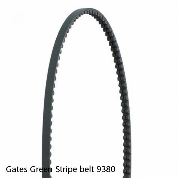 Gates Green Stripe belt 9380