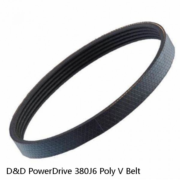 D&D PowerDrive 380J6 Poly V Belt #1 small image