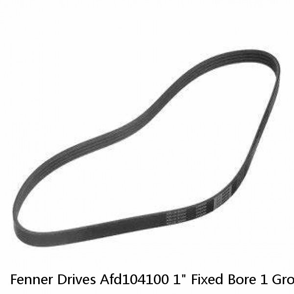 Fenner Drives Afd104100 1" Fixed Bore 1 Groove Standard V-Belt Pulley 10.25" Od