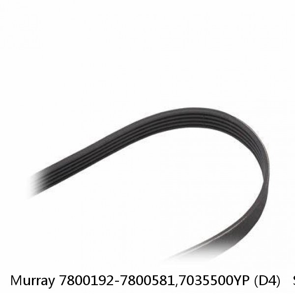 Murray 7800192-7800581,7035500YP (D4)   Snapper 7035500 V-Belt