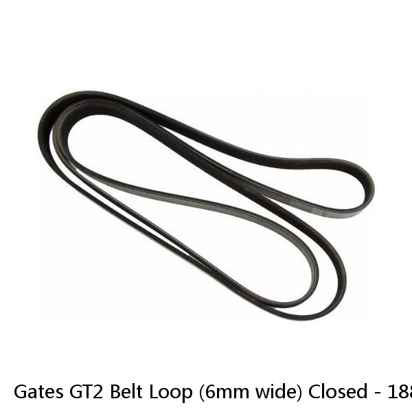 Gates GT2 Belt Loop (6mm wide) Closed - 188mm - 188-2GT-6RF