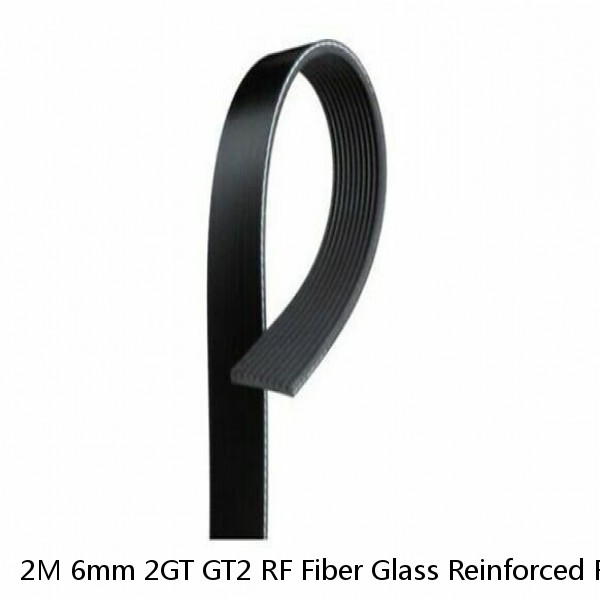 2M 6mm 2GT GT2 RF Fiber Glass Reinforced Rubber Timing Belt for 3D Printer GATES #1 image